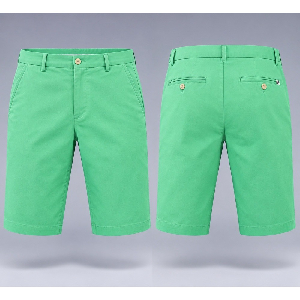 Peter Millar Shackleford Shorts Mens 38 Performance Hybrid bright green Stretch
